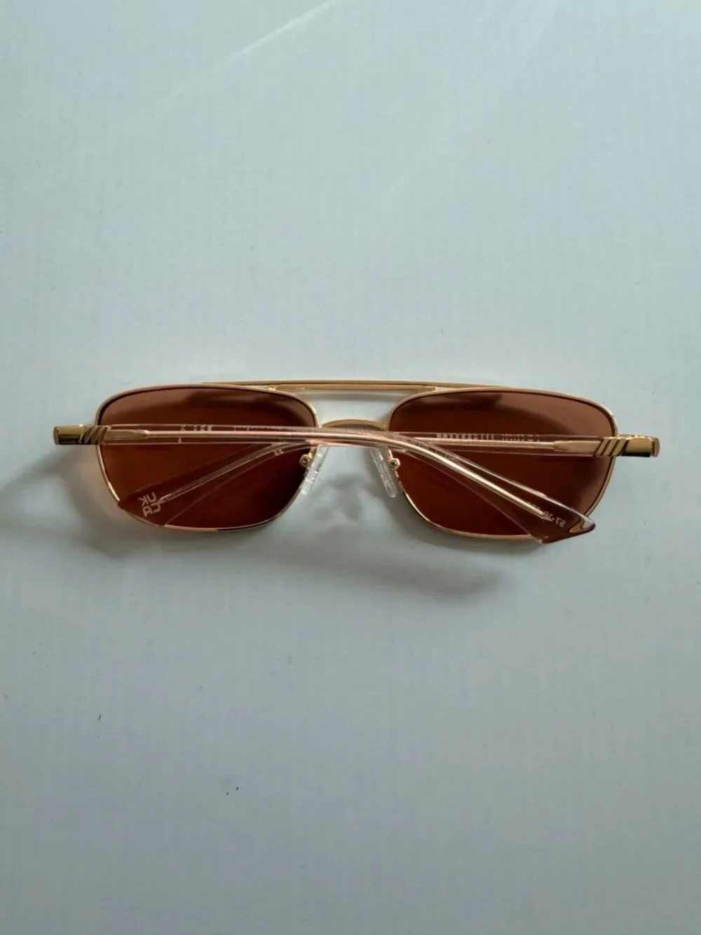 Le Specs Le Mimi Sunglasses 2552237 in Gold Cinnamon Tint